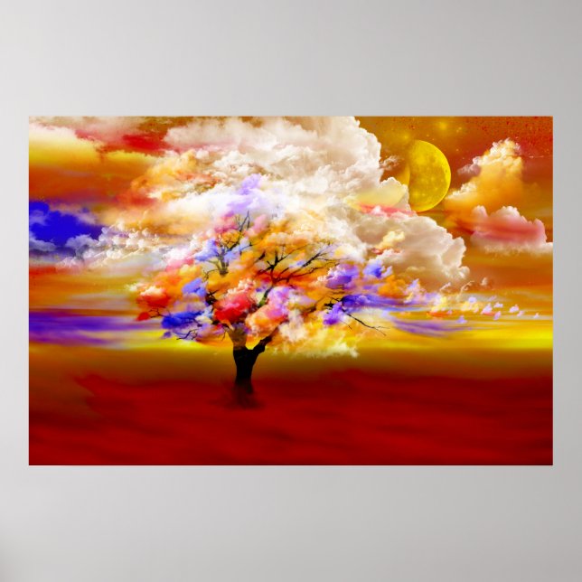 Der bewölkte Tag Poster (Vorne)