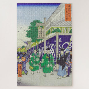 Der Bezirk Suruga in der östlichen Hauptstadt Puzzle