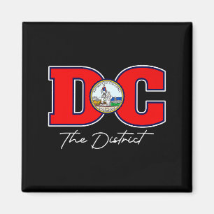 Der Bezirk Washington Dc Urlaubs-Souvenir Us Magnet