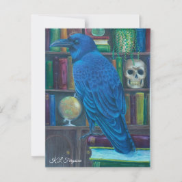 Der Bibliothekar - Postkarte