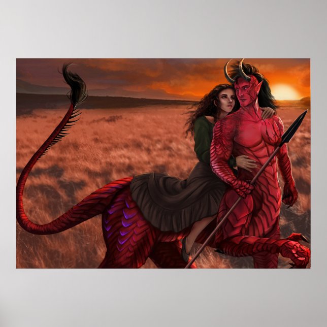 Der Bibliothekar und das Bestienposter Poster (Vorne)