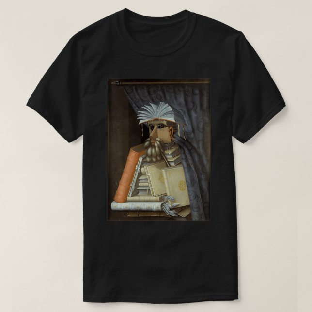 Der Bibliothekar von Giuseppe Arcimboldo 1566 T-Shirt (Design vorne)