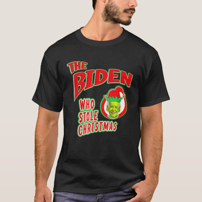 Der Biden, der Weihnachten für Weihnachten-Patriot T-Shirt (Vorderseite)