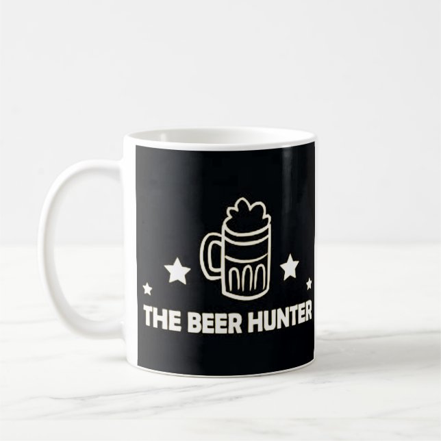 der Bierjäger Kaffeetasse (Links)