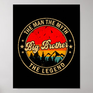 Der Big Brother Mythos Legende Vintage Poster