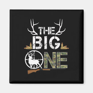 Der Big One Birthday Boy Deer Hunter Camouflage 1s Magnet