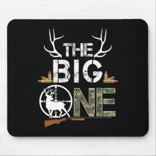 Der Big One Birthday Boy Deer Hunter Camouflage 1s Mousepad
