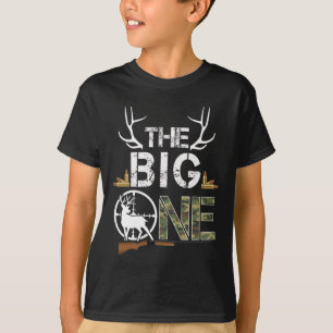 Der Big One Birthday Boy Deer Hunter Camouflage 1s T-Shirt