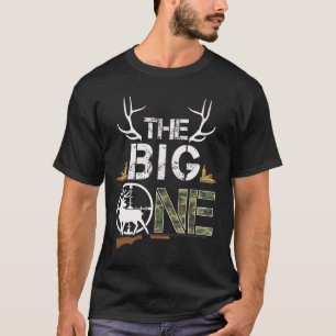 Der Big One Birthday Boy Deer Hunter Camouflage 1s T-Shirt