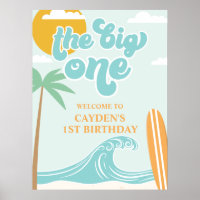 Der Big One Surf Beach zum 1. Geburtstag Willkomme