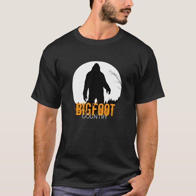 Der Bigfoot-T - Shirt der Männer (Vorderseite)
