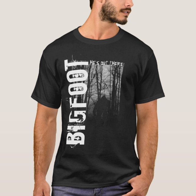 Der Bigfoot-T - Shirt der Männer (Vorderseite)