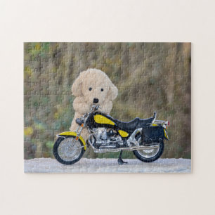 Der Biker - Hund - Puzzle