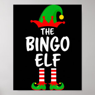 Der Bingo-Elf, der die Familie zu Weihnachten zusa Poster
