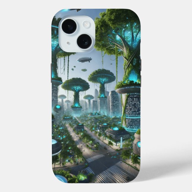 Der biolumineszente Himmel Case-Mate iPhone Hülle (Rückseite)