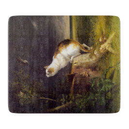 Der Birdwatcher (von William Holbrook Beard) Schneidebrett