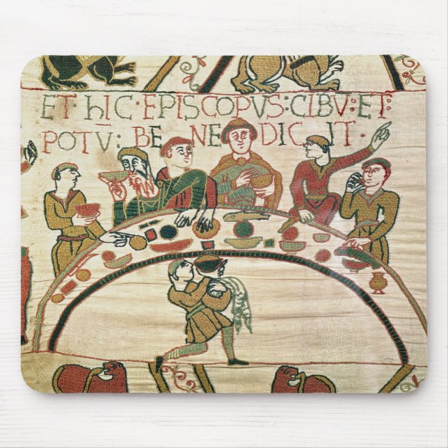 Der Bischof segnet die Nahrung und das Getränk Mousepad (Vorne)