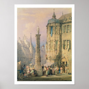 Der Bischofspalast, Wurzburg Poster