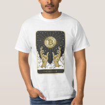 Der Bitcoin-Tarot-Card-T - Shirt