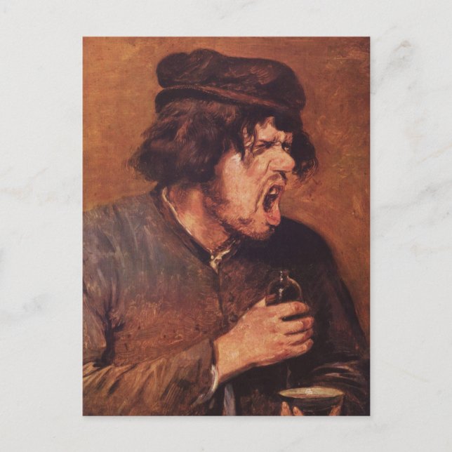 "Der bittere Entwurf" Postkarte (Vorderseite)