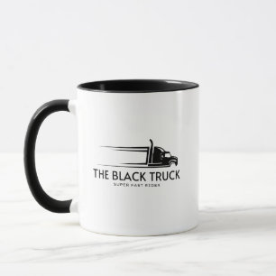 Der Black Truck Super Fast Rider Tasse