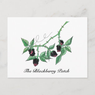 Der BlackBerry Patch...Postcard Postkarte
