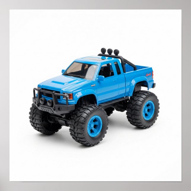 Der blaue Lieferwagen Poster (Vorne)