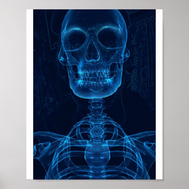 Der blaue Mann Poster (Vorne)