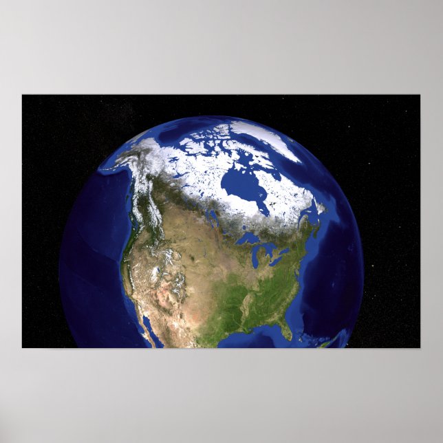 Der Blaue Marmor der nächsten Generation Erde 5 Poster (Vorne)