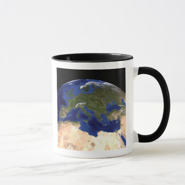 Der Blaue Marmor der nächsten Generation Erde 7 Tasse (Rechts)