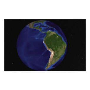 Der Blaue Marmor der nächsten Generation Erde 8 Fotodruck