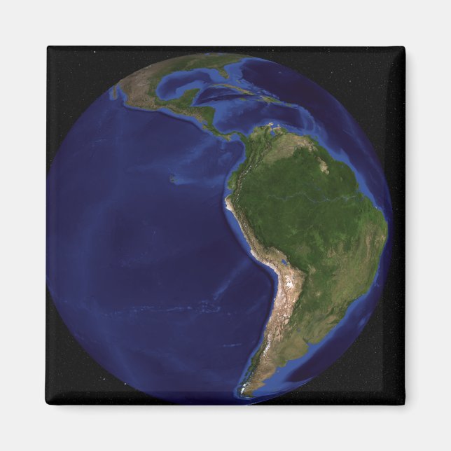 Der Blaue Marmor der nächsten Generation Erde 8 Magnet (Vorne)