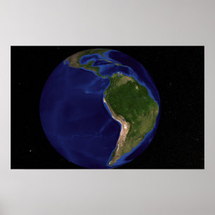 Der Blaue Marmor der nächsten Generation Erde 8 Poster