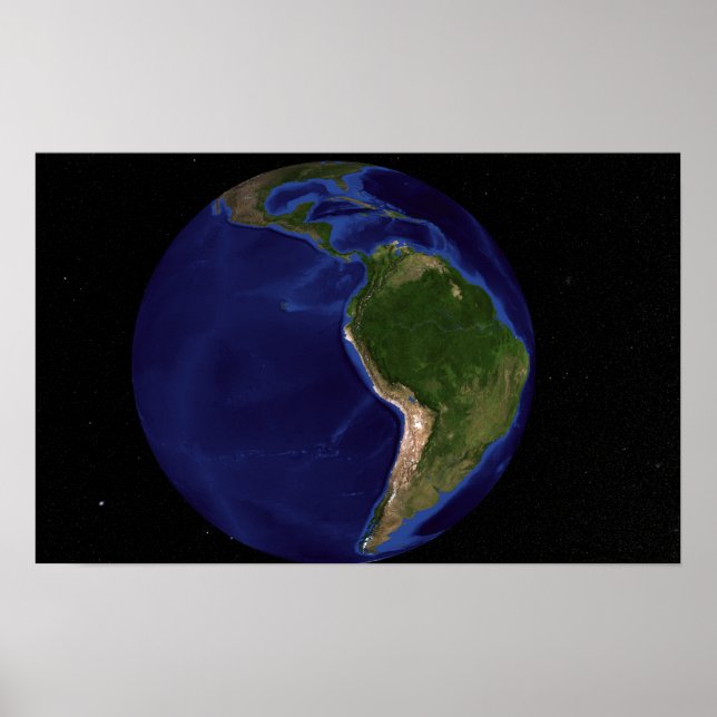 Der Blaue Marmor der nächsten Generation Erde 8 Poster (Vorne)