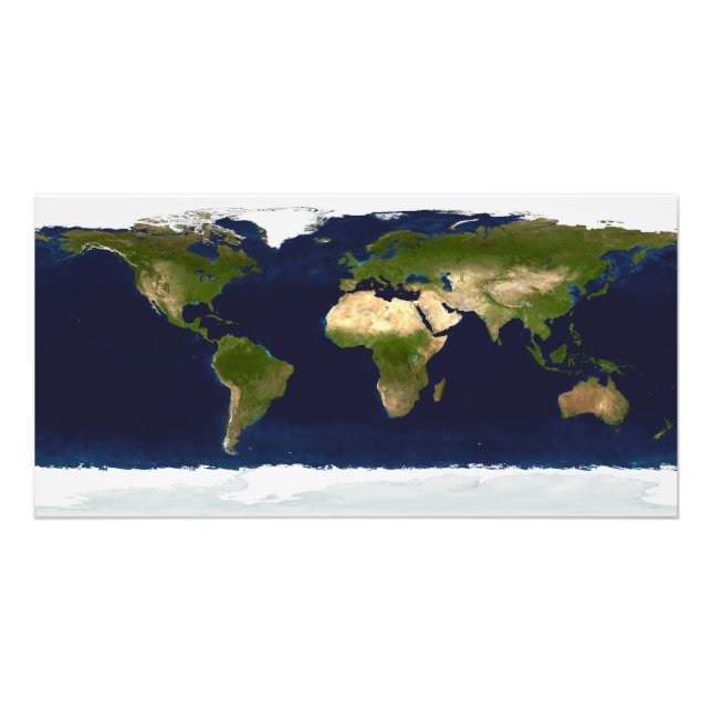 Der blaue Marmor Fotodruck (Vorne)