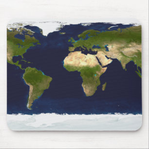 Der blaue Marmor Mousepad