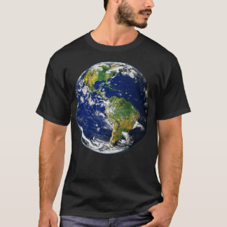 Der Blaue Planet Erde aus dem Weltraum T-Shirt