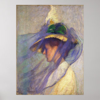 Der blaue Schleier Poster