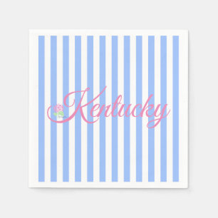 Der blaue Streifen von Kentucky Napkin Serviette