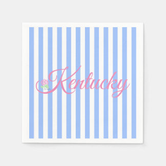 Der blaue Streifen von Kentucky Napkin Serviette