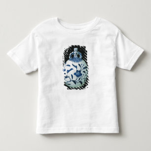 "Der blaue und weiße" Kürbis des Pilgers mit Kleinkind T-shirt