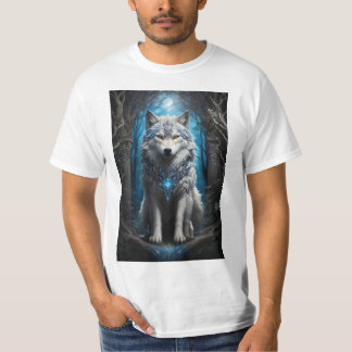 Der blaue Wolf T-Shirt