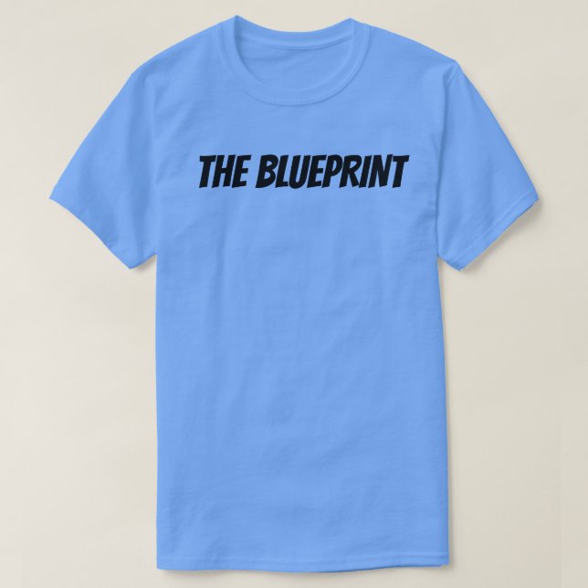 Der Blaupause T-Shirt (Design vorne)