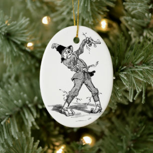 Der Blechmann Alice im Wunderland Keramikornament