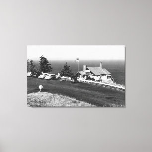 Der Blick auf Cape Fowlweather Leinwanddruck