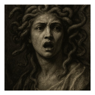 Der Blick auf Medusa Poster