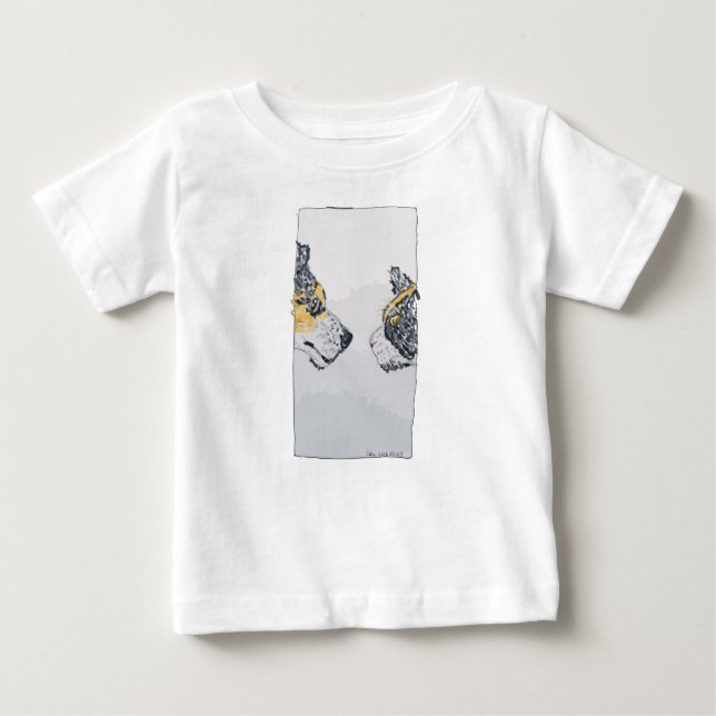 Der Blick Baby T-shirt (Vorderseite)