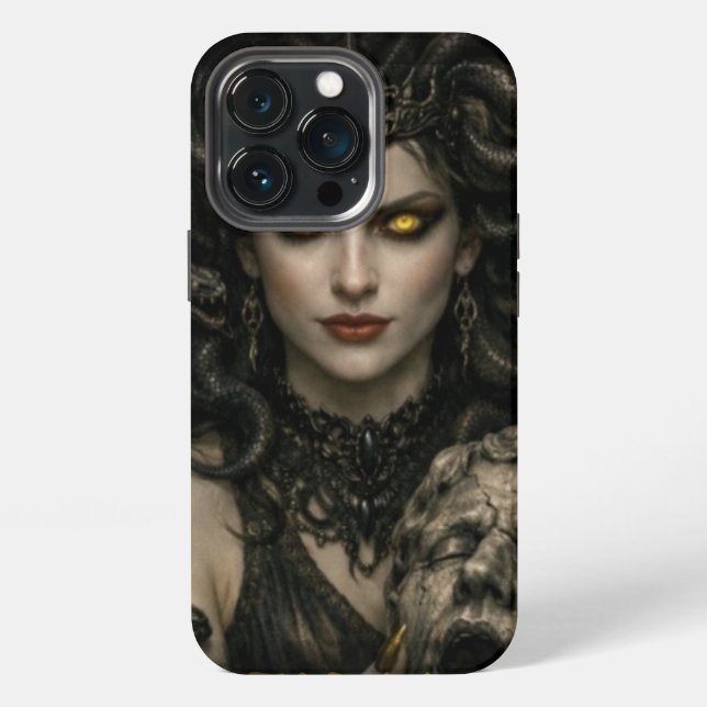 Der Blick der ewigen Stille iPhone Hülle (Hinten)