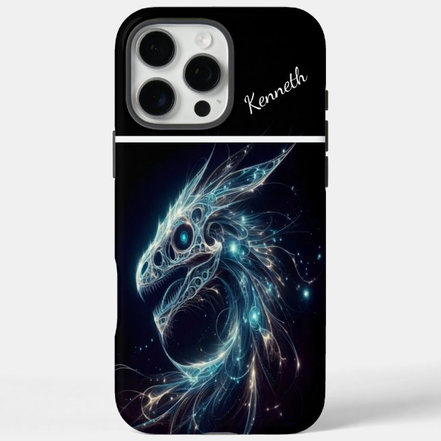 Der Blick des kosmischen Drachen Case-Mate iPhone Hülle (Rückseite)
