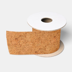 Der Blick des Macadamia-Korken-Knoten-Holz-Kornes Satinband